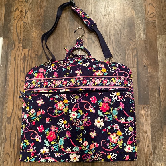 Vera Bradley Handbags - Vera Bradley Garment Bag in Retired Ribbons Pattern (Never Used)